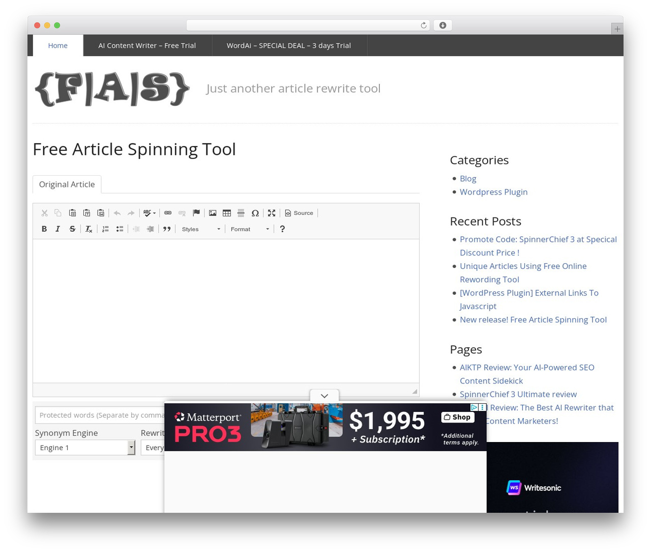 rtPanel WordPress theme - freearticlespinning.com rtPanel WordPress theme - freearticlespinning.com