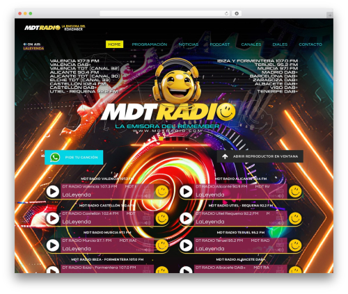 Sounder WordPress theme - mdtradio.com