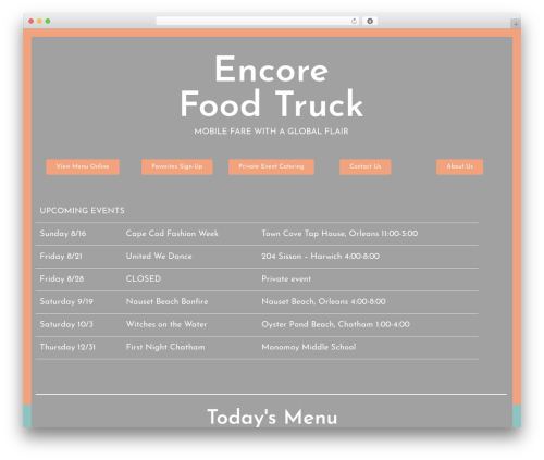Restaurant Menu by MotoPress (mp-restaurant-menu) free WordPress plugin - encorefoodtruck.com Restaurant Menu by MotoPress (mp-restaurant-menu) free WordPress plugin - encorefoodtruck.com