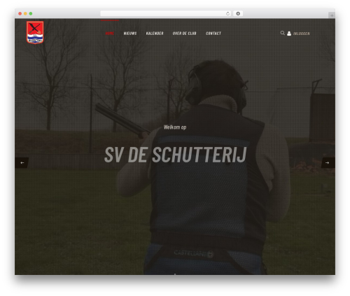 Theme WordPress Tacticool - svdeschutterij.nl
