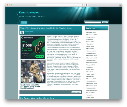 Theme WordPress Under the Sea - ucanbetonthis.com