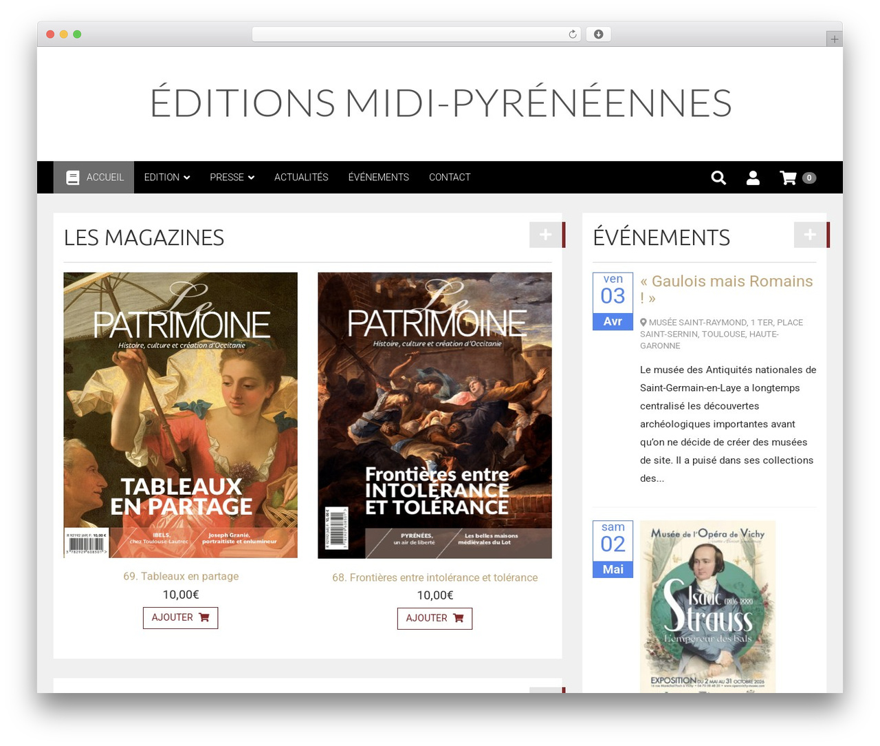 6temflex theme WordPress - edimip.com