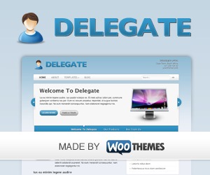 Delegate theme WordPress