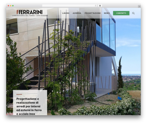 FFerrarini WordPress theme - fferrarinirsm.com