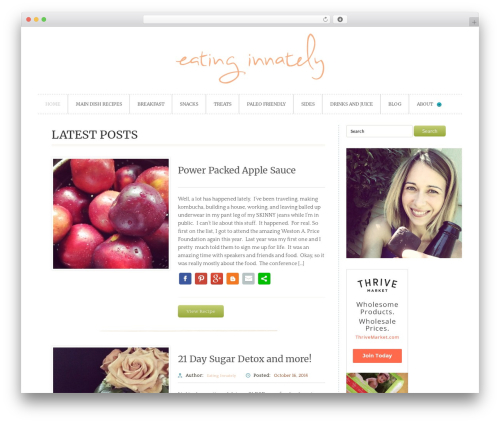 WP Pinterest (wp-pinterest) free WordPress plugin - eatinginnately.com