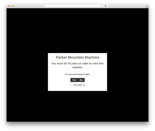 Shoptimizer best WordPress theme - parkermountainmachine.com