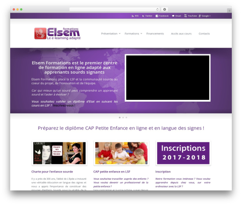 Page flip image gallery WordPress plugin - elsem-formations.com