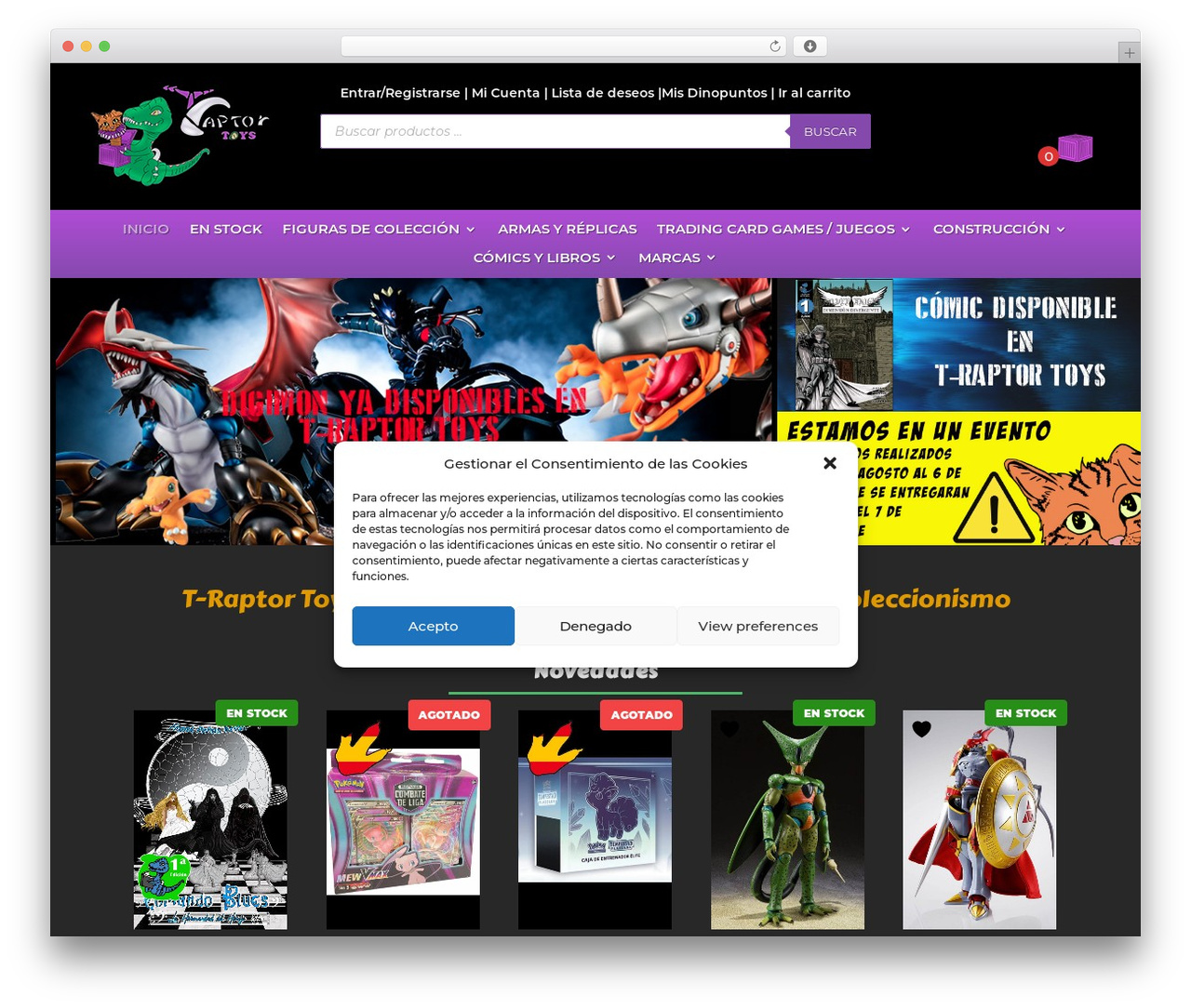 Theme WordPress Divi - traptortoys.com