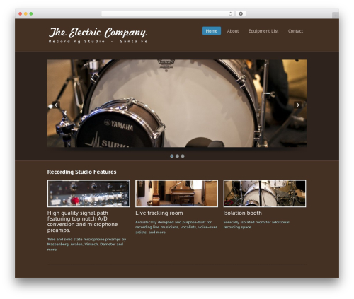 Theme WordPress Simplicity - electriccompanystudio.com