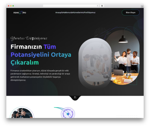 Webency WordPress theme - novexino.com