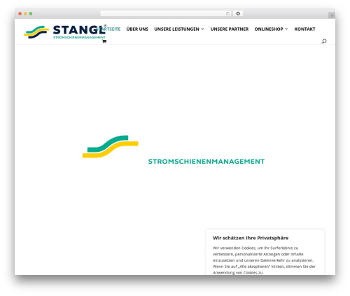 WordPress theme Divi - stangl-busbar.com