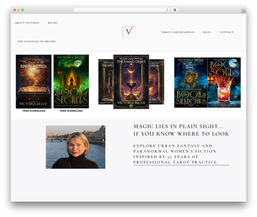 WordPress theme Odrin - victoriabelue.com