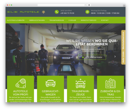 WordPress theme WheelMasters - els-autoteile.de