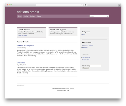 Annotum Base premium WordPress theme - editions-amnis.com Annotum Base premium WordPress theme - editions-amnis.com