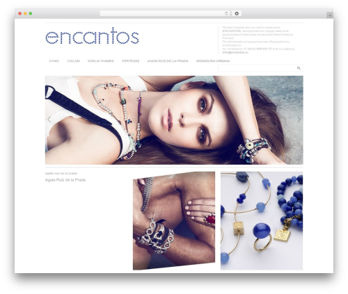 Architekt Theme Responsive Premium WordPress theme design - encantos.ru