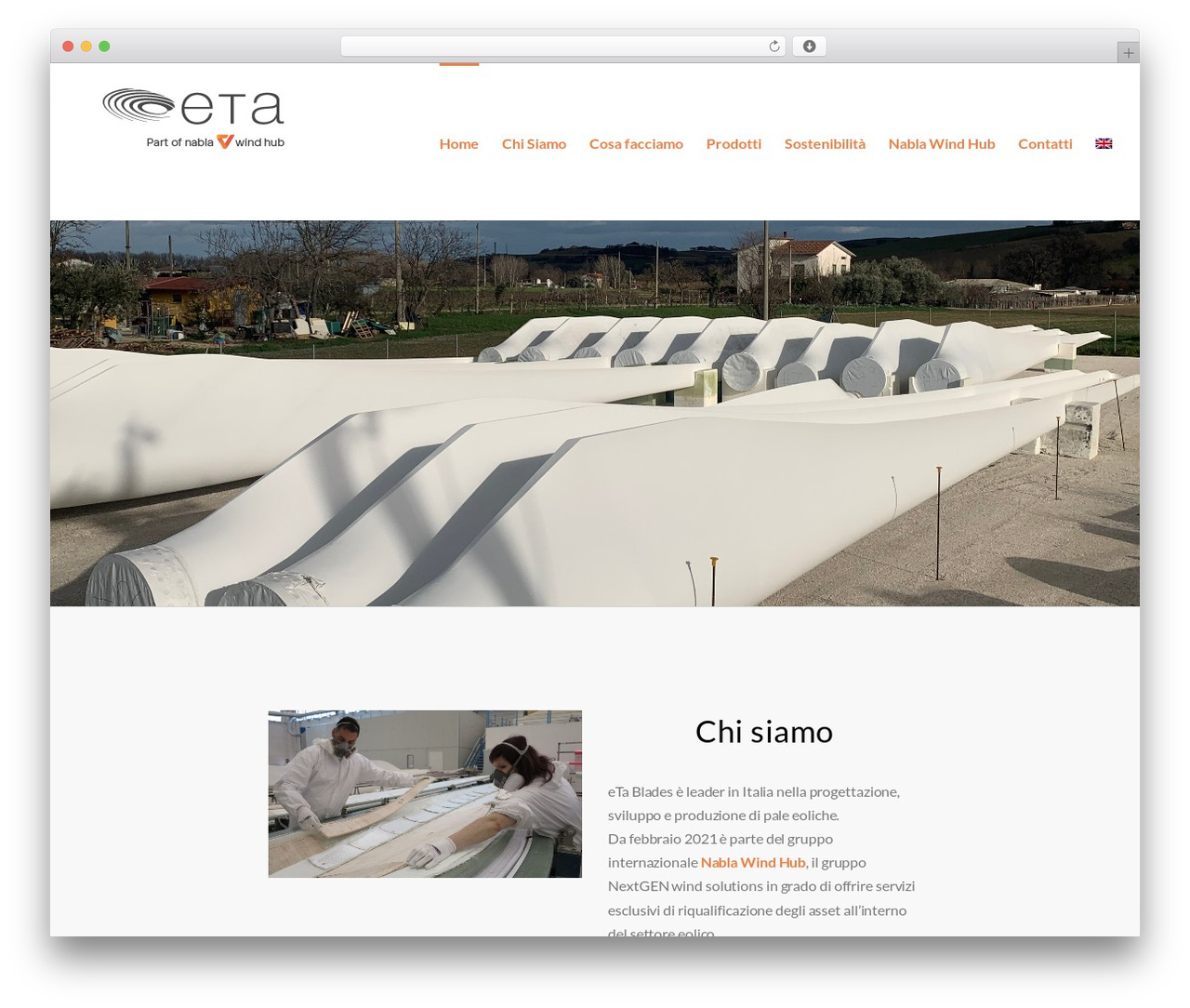Avada WordPress theme - etablades.com