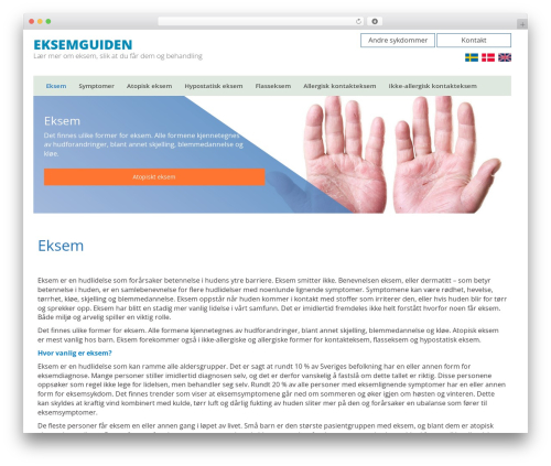 Bioglan Bootstrap Basic WordPress page theme - eksemguiden.com