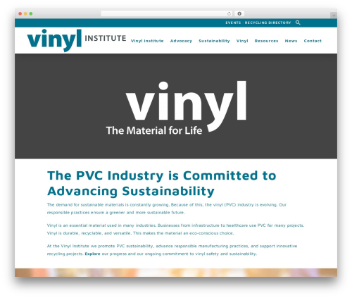 Bridge theme WordPress - vinylinfo.org