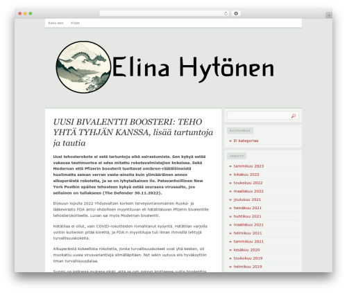Comet WordPress theme - elinahytonen.fi Comet WordPress theme - elinahytonen.fi