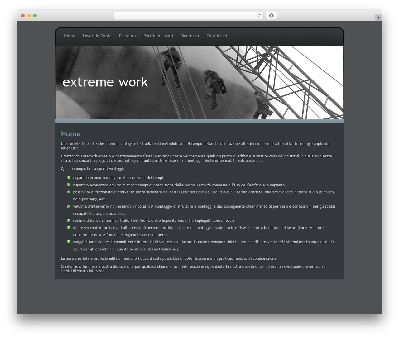 Coolmist theme WordPress - extremework.eu