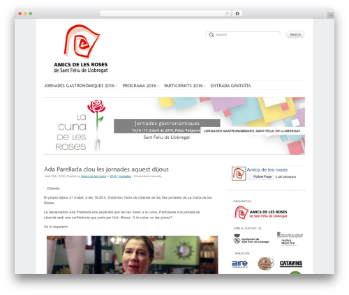 Delicate WordPress theme - lacuinadelesroses.cat Delicate WordPress theme - lacuinadelesroses.cat