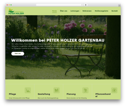 Liquid custom builder WordPress plugin - holzer-gartenbau.de