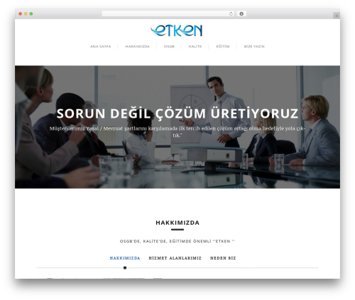 Max WordPress theme - etken.com.tr