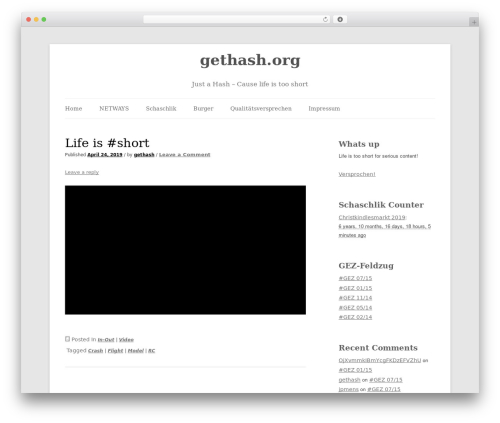 Silver Platinum WordPress theme - erk.eu