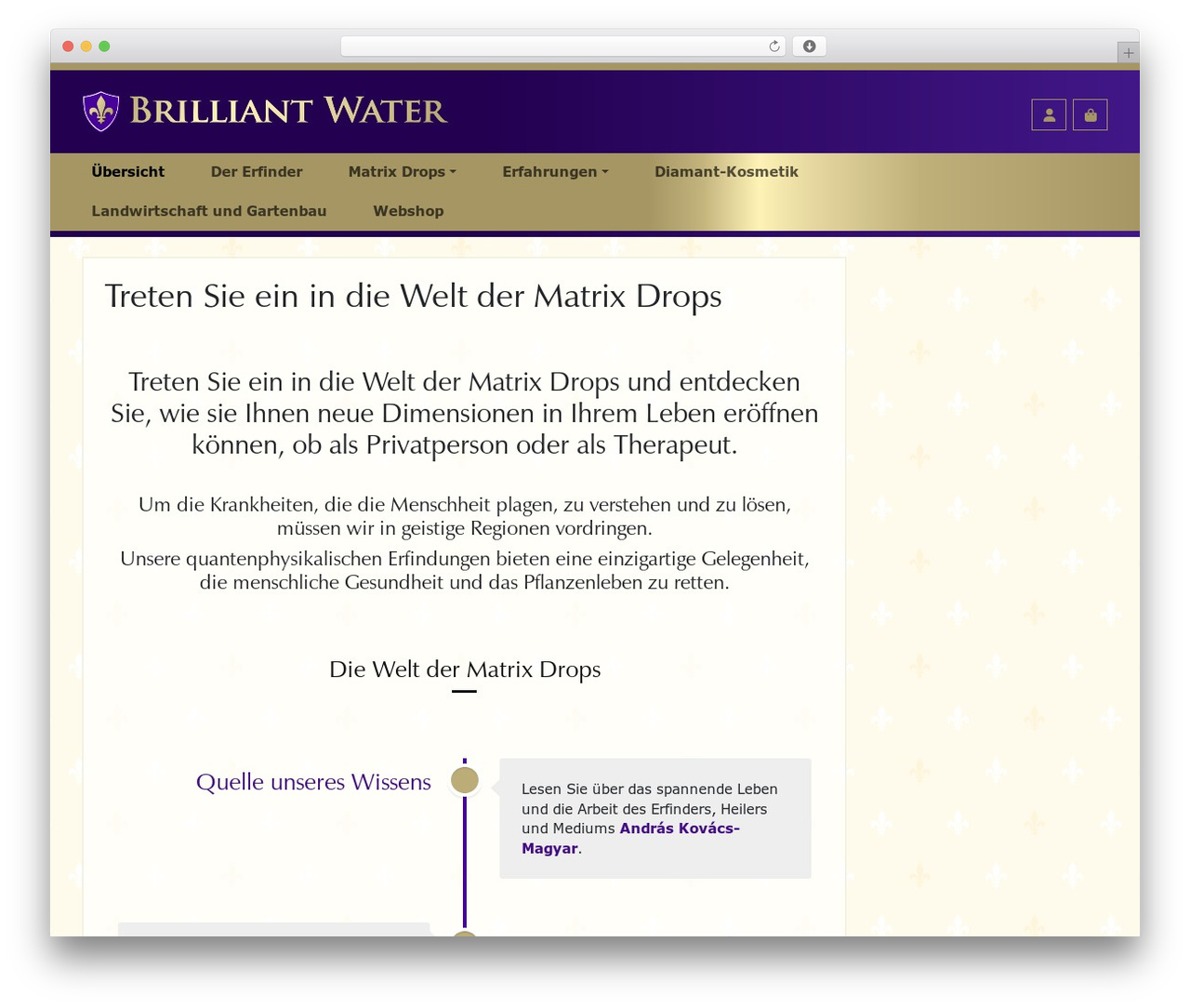 Theme WordPress bootScore Child Brilliant - brilliantwater.ch