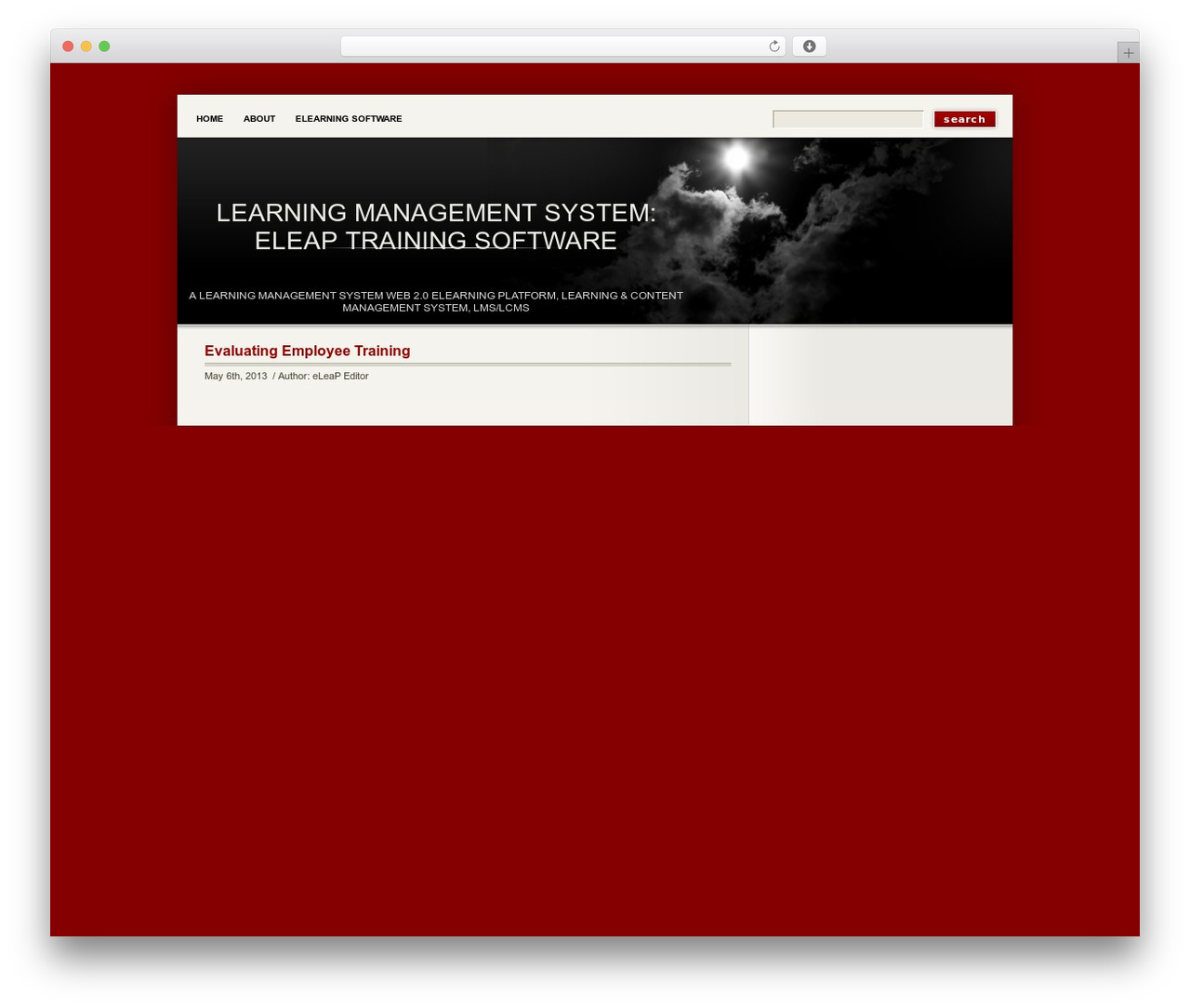Theme WordPress Deep Silent - eleapblog.com