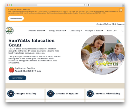 WordPress theme Blocksy - mohaveelectric.com