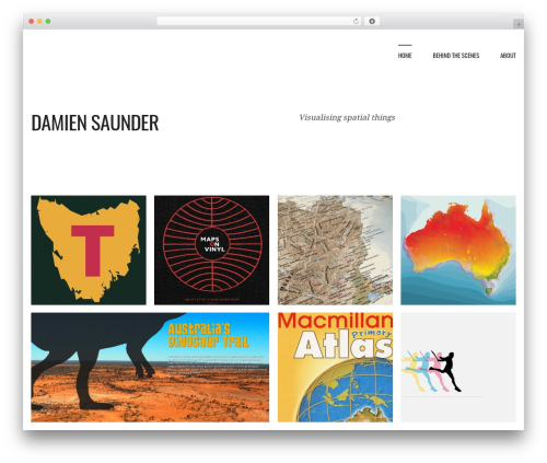 WordPress theme Essu - damiensaunder.com