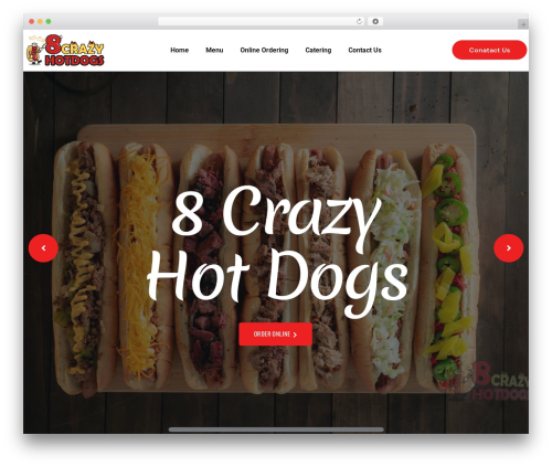 Woo exfood WordPress plugin - 8crazyhotdogs.com
