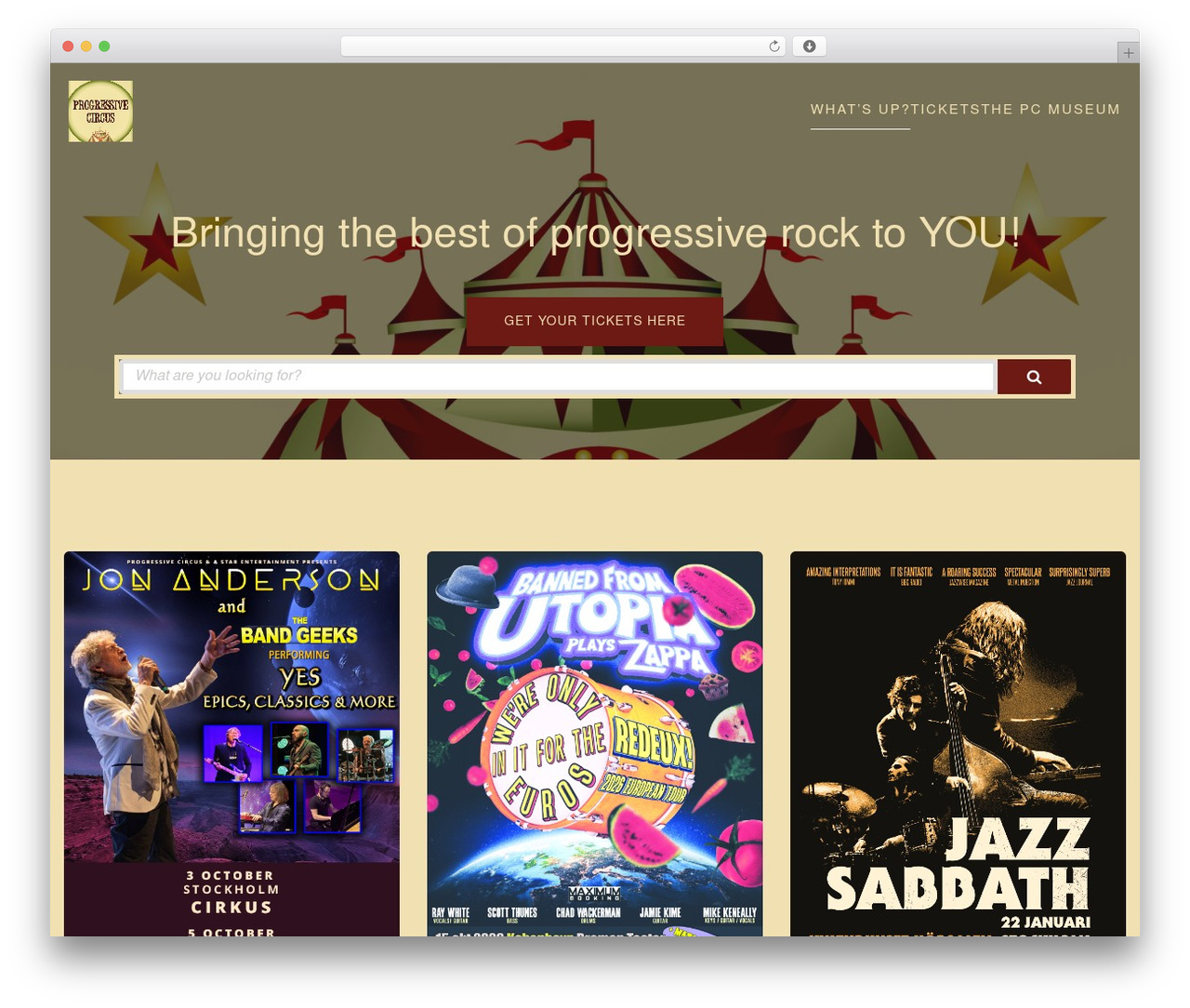 WordPress theme Vertice - progressivecircus.com