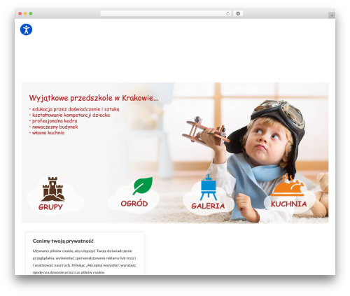 Screenreader WordPress plugin - www.przedszkole-76.pl