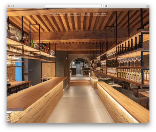 Caverta WordPress website theme - www.culinahortus.com