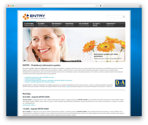 Corporate Wordpress Theme WP theme - entry.cz