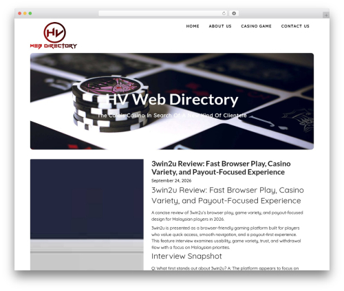Draftly WordPress theme free - hvwebdirectory.com