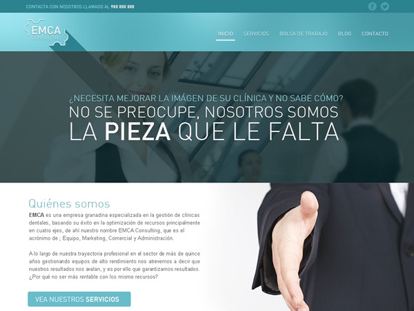 EMCA WordPress theme