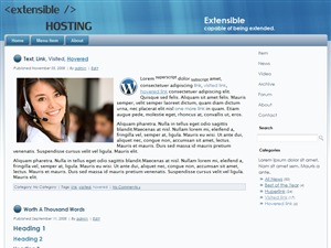 extensible hosting 2 theme WordPress extensible hosting 2 theme WordPress
