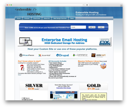 Et shortcodes WordPress plugin - extensiblehosting.com