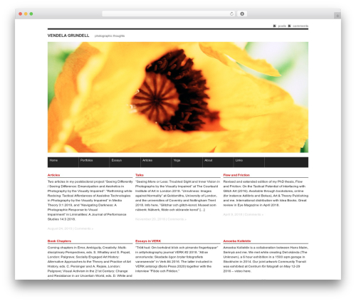 F8 Lite theme WordPress - vendelagrundell.com