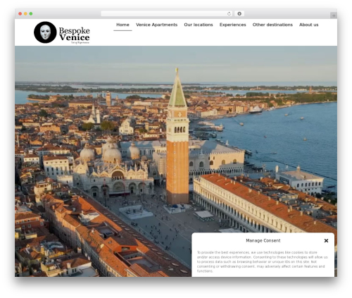 Hello Elementor WordPress theme - bespoke-venice.com
