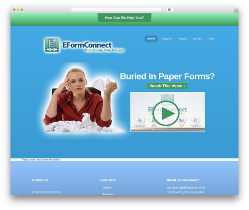 Advanced Responsive Video Embedder (Rumble, YouTube, Vimeo, HTML5 Video …) free WordPress plugin - eformconnect.com/wp-signup.php?new=obs-now.com
