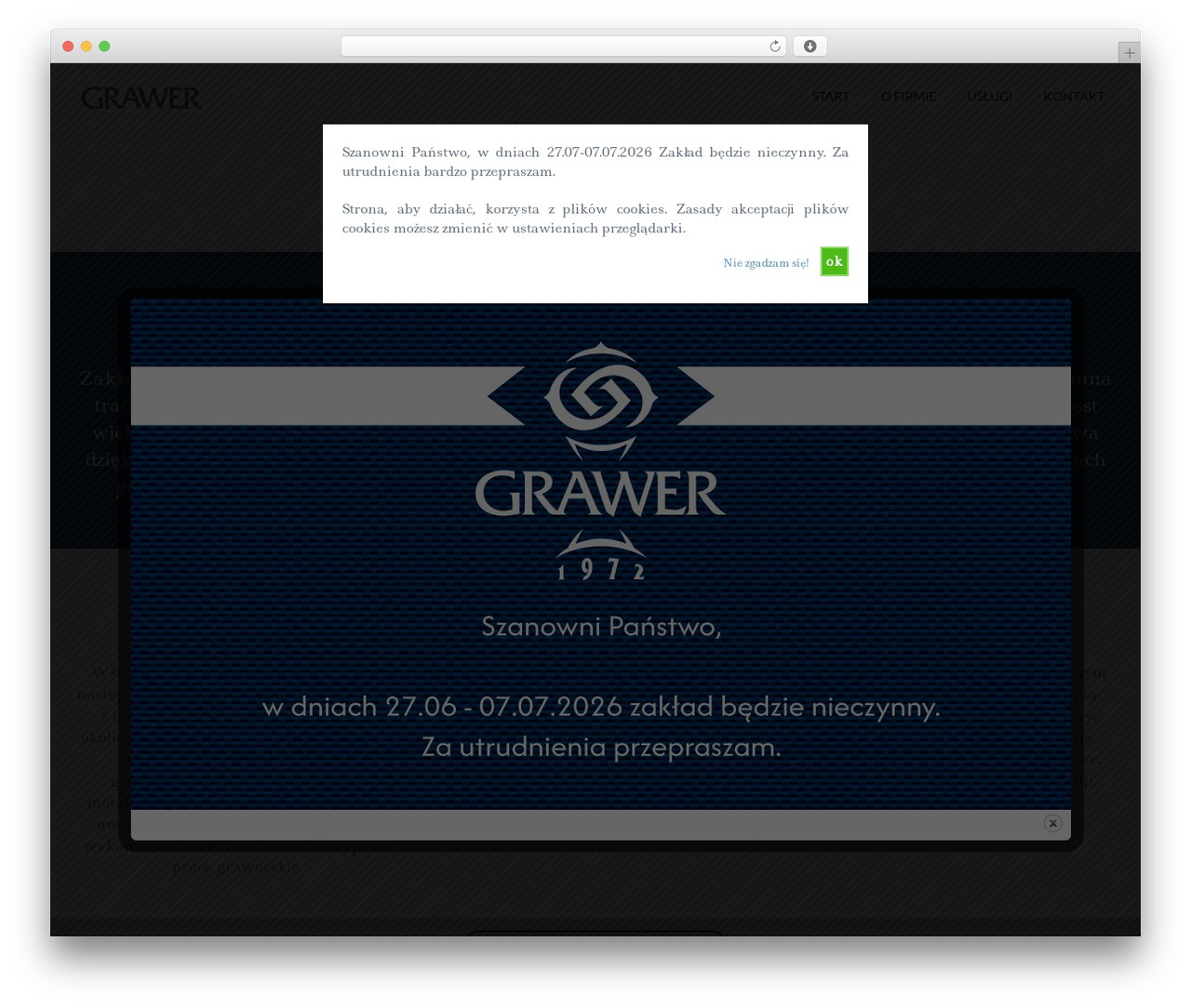 OneEngine WP theme - e-grawer.pl