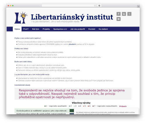 Scroll to Anchor (scroll-to-anchor) free WordPress plugin - libertarianskyinstitut.cz