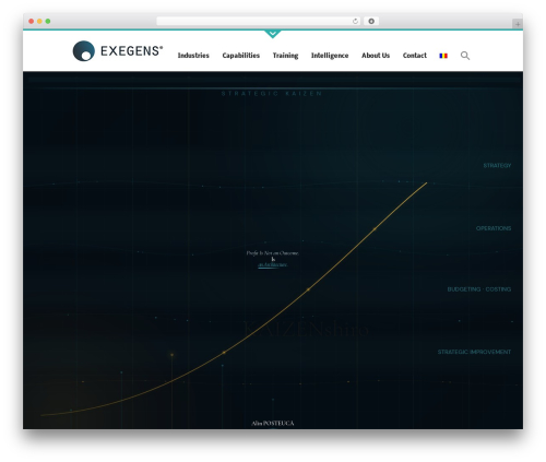 Theme WordPress Aria - exegens.com