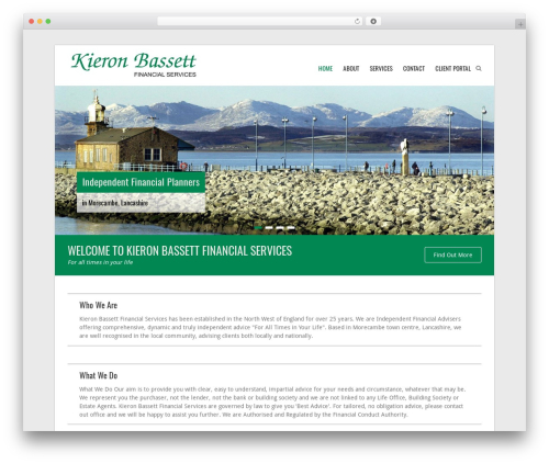 Theme WordPress Esteem - kieronbassett.com