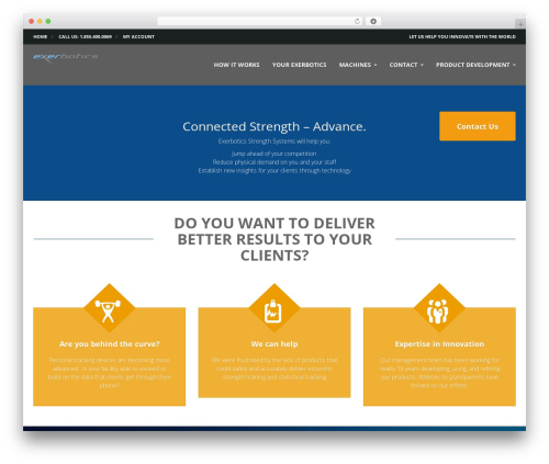 Theme WordPress Mana - exerbotics.com