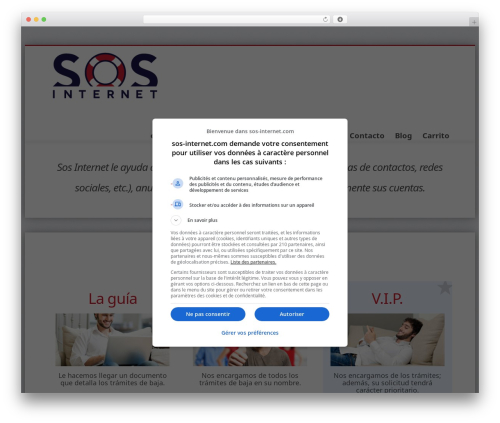 Theme WordPress Minicorp - es.sos-internet.com